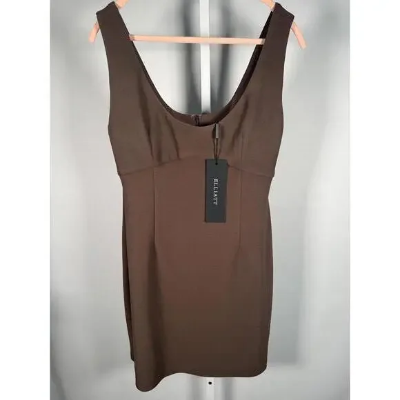 elliatt brown dress Elliatt Camo Dress main image 1
